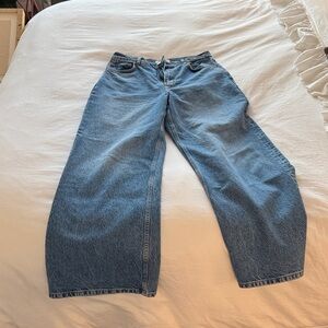 Reformation Cary Jean High Rise Slouchy